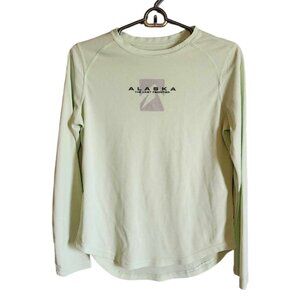 EUC Light Green Long Sleeve Alaska Wicking shirt by Outfitter Trading Co.